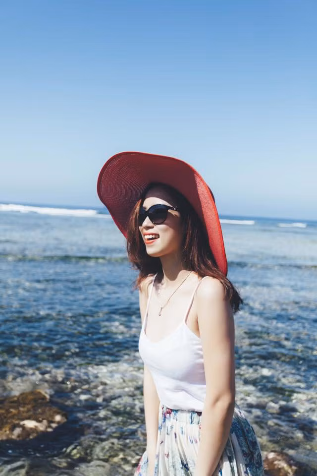 Với thân hình nhỏ nhắn và khuôn mặt thanh tú, Minh Tâm được đánh giá là một bông hoa đẹp trong các fan nữ của hội CĐV Contras Hà Nội. Ảnh: NVCC.