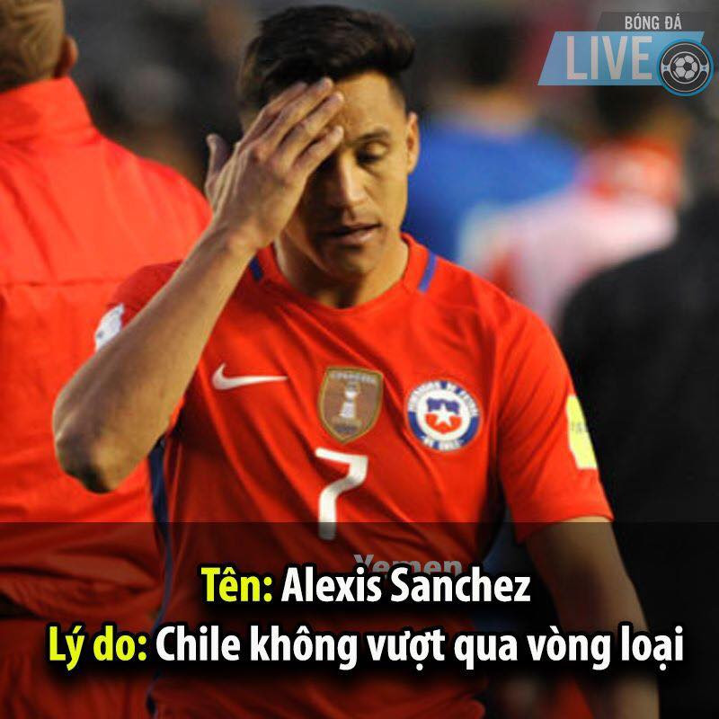 Sang MU, Alexis Sanchez chưa thể hiện được nhiều và đội Chile của cầu thủ này cũng từ bỏ World Cup để tập chung cho Copa America.