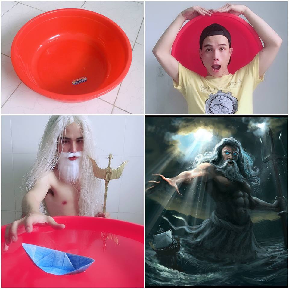 Cũng chính từ việc cosplay theo dạng "có gì làm nấy" nên rất nhiều những phiên bản lỗi của nghệ thuật hóa trang này đã được tạo ra khiến CĐM cười rớt hàm.