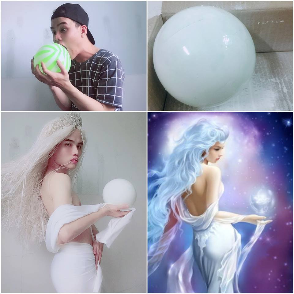 Vừa qua trên MXH, các dân mạng đã cùng nhau tổng hợp màn cosplay 12 vị thần phiên bản lỗi. Đáng chú ý trong màn hóa thân này, một chàng trai đã vận dụng đầu óc thông minh của mình để biến hóa khôn lường.