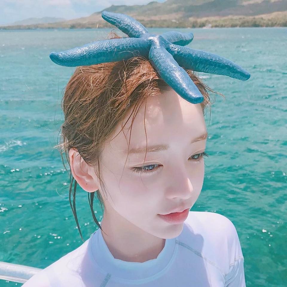 Instagram của Kang Taeri chủ yếu cập nhật hình ảnh cuộc sống đời thường chứ hiếm khi quảng cáo sản phẩm hay nhắc đến công việc.