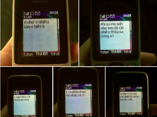 Ảnh tin nhắn của ông luật sư.