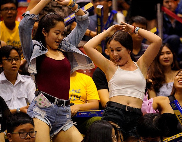 Được biết, đây chính là một trong những cổ động viên đặc biệt nhất từng xuất hiện trên khán đài của Hochiminh City Wings vào mùa giải VBA 2018.