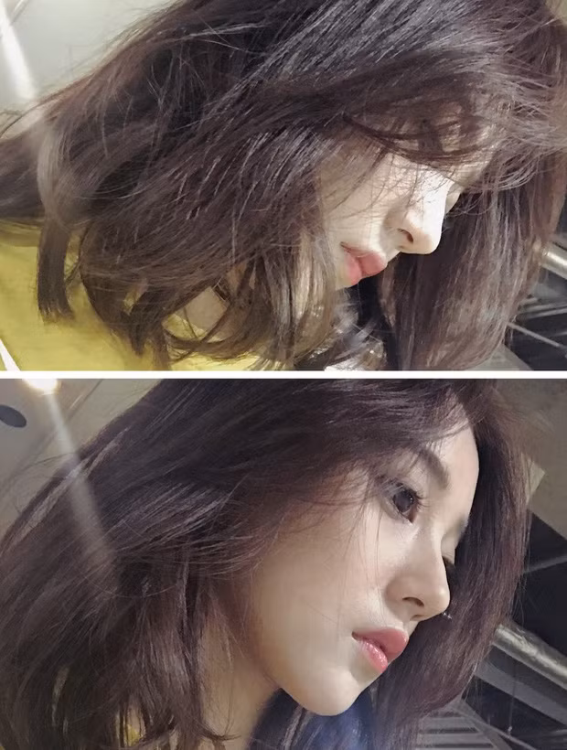 Đẹp mọi góc độ là những từ mà dân mạng dành cho cô bạn xinh đẹp Vĩnh Sướng. Ảnh trong bài: Weibo nhân vật.