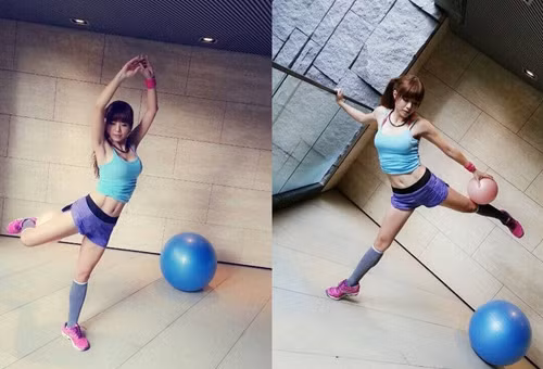 Ở tuổi 43, Trương Đình Tuyên "tự sướng" xinh không kém hot girl nào.