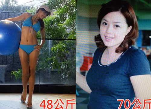 Trước khi có thân hình nuột nà như hiện tại, bà mẹ 43 tuổi này đã từng là một người phụ nữ béo ú với những ngấn mỡ bụng kém xinh.