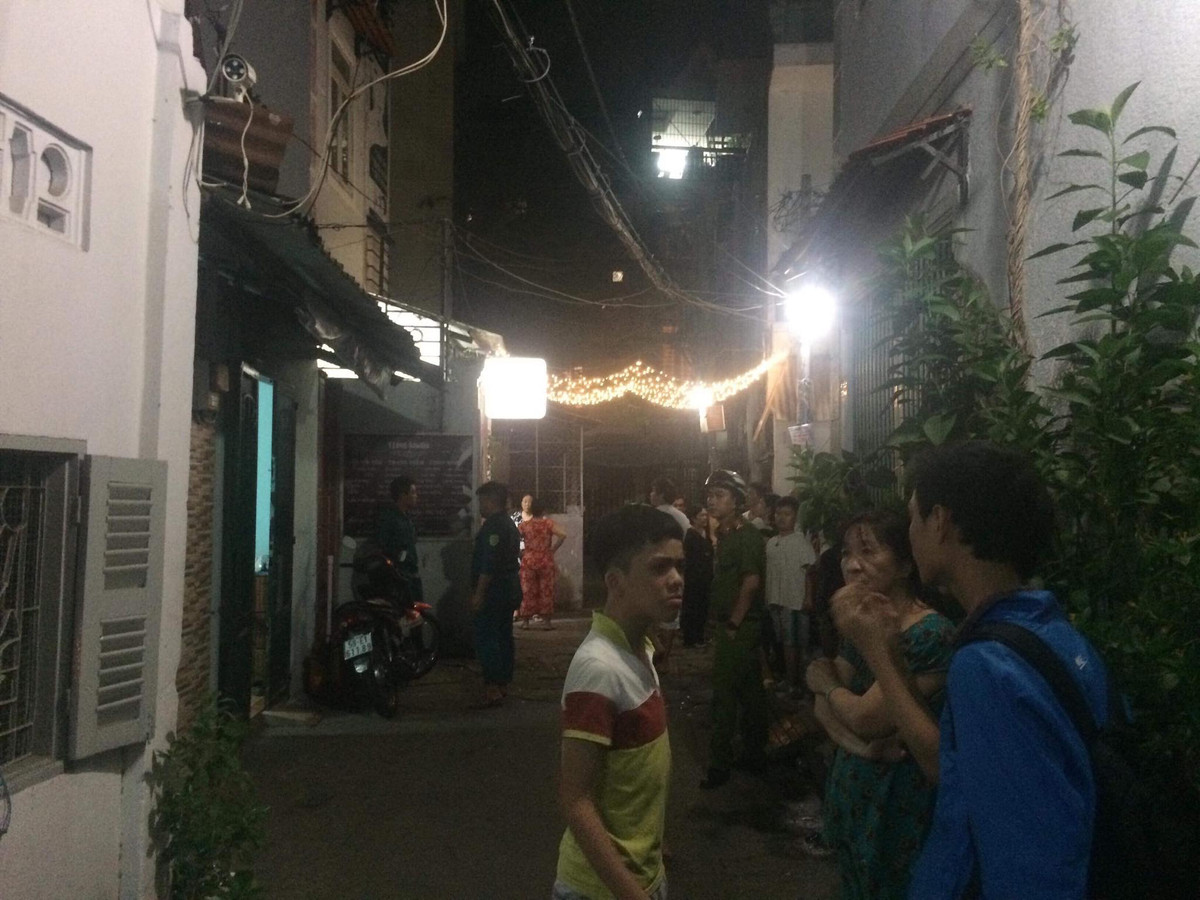 Ảnh hiện trường.