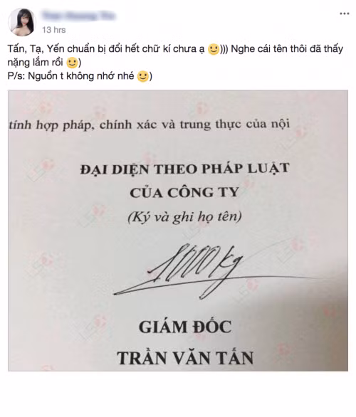  Chữ ký là tài sản riêng và cũng là dấu ấn của riêng mỗi người, chắc chắn ai cũng muốn có cho mình một chữ ký riêng độc đáo không đụng hàng với bất cứ ai.