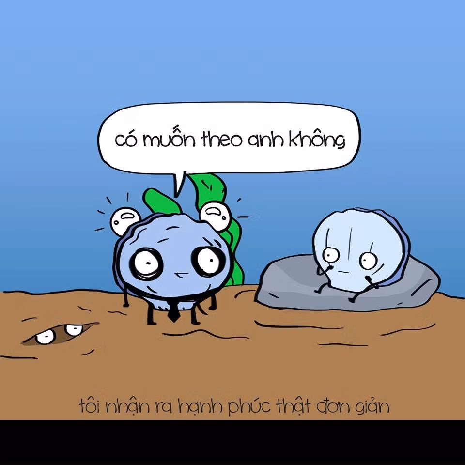 Hạnh phúc chỉ đến từ những điều đơn giản nhất.