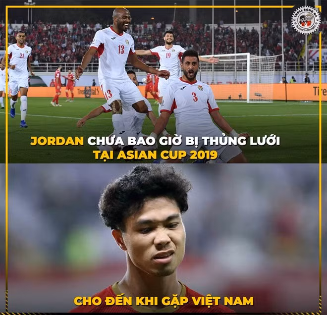 Jordan chưa bị thủng lưới cho tới khi gặp đội tuyển Việt Nam và Công Phượng là người làm nên điều này.