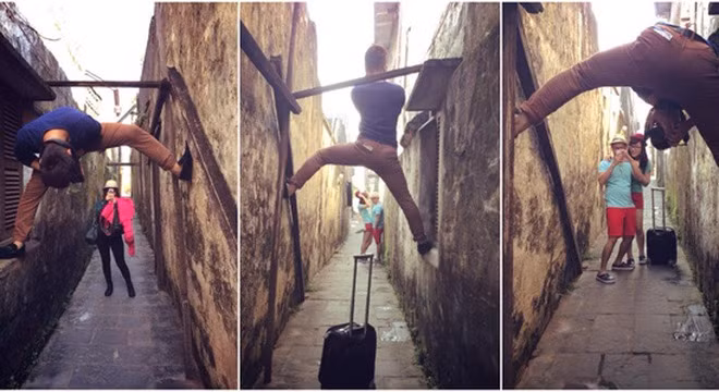 Chet cuoi voi tu the chup “ba dao” cua nhiep anh gia