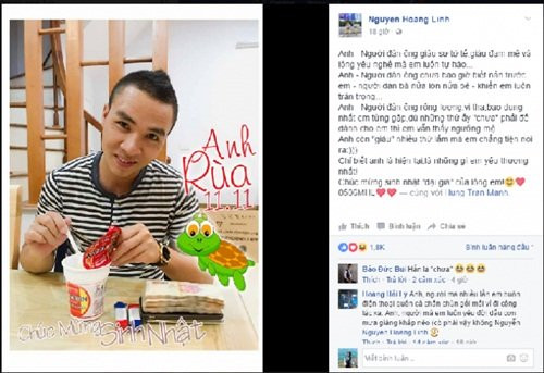 Dòng trạng thái đã nhanh chóng nhận được sự quan tâm của cộng đồng mạng. Đông đảo bạn bè và người hâm mộ đã gửi lời chúc mừng và chúc phúc tới cặp đôi.