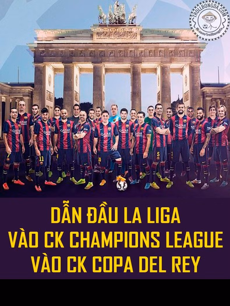 Liệu rằng Barca có đoạt được cú ăn ba dưới triều đại của Luis Enrique.