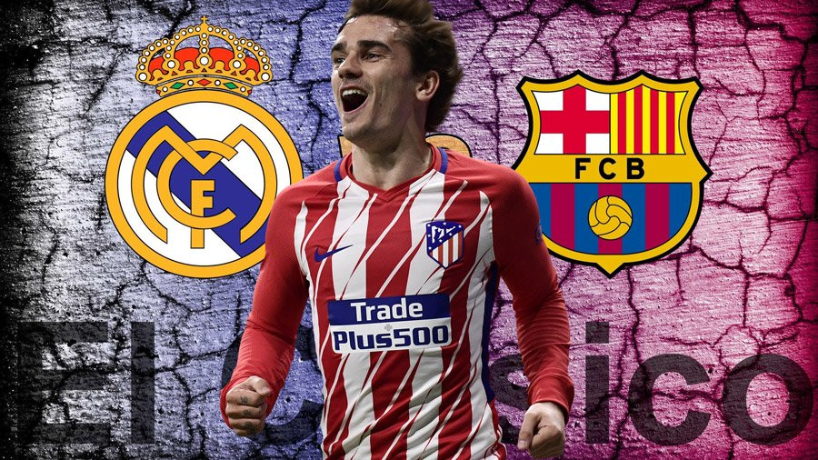 Chuyển nhượng bóng đá từ Marca, trước trận siêu kinh điển vào cuối tuần Barca và Real hâm nóng bằng thương vụ mang tên Griezmann.