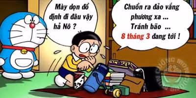 Còn với cánh mày râu, họ sẽ đi trốn để tránh cơn bão "đòi quà" ngày Quốc tế phụ nữ.