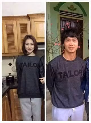 Liên tục những bằng chứng đưa ra cho thấy Công Phượng và Hòa Minzy đang có tình cảm đặc biệt hơn mức bạn bè. Tết năm 2015, cư dân mạng đã tìm được bức ảnh cặp đôi này mặc áo đôi.