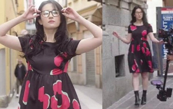 Nguoi qua duong chup Luu Diec Phi vua di vua uong tra sua