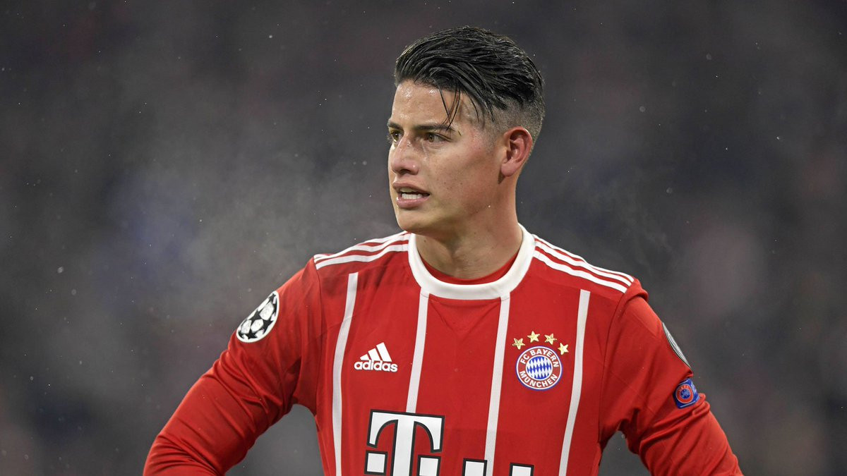 James Rodriguez đã về Bayern hồi mùa Hè 2017 với một bản hợp đồng cho mượn 2 năm và CLB nước Đức muốn mua đứt cầu thủ người Colombia này.
