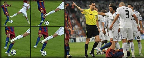 Thẻ đỏ này gây tranh cãi một thời gian rất lâu sau đó, khi phía Real Madrid cho rằng Pepe chưa hề chạm vào chân Alves.