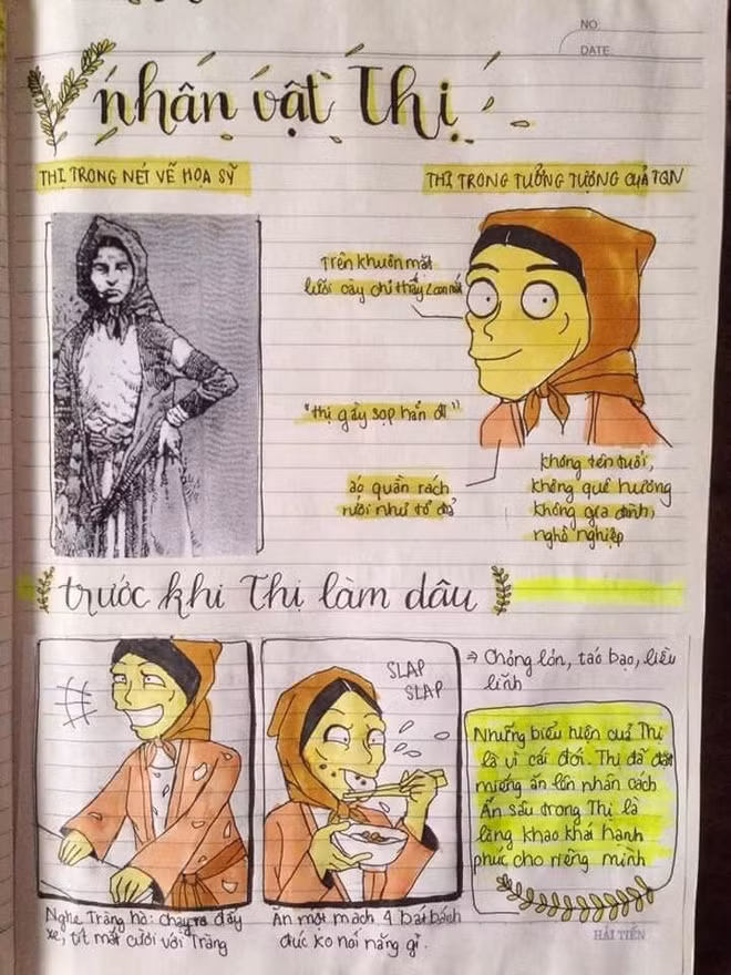 Yêu thích môn Văn, nhưng Quỳnh Trang không thể phủ nhận nếu cứ học theo tập sách ghi chép từ trên lớp, chỉ toàn chữ là chữ thì sẽ rất khô khan và khó tiếp thu vào đầu.