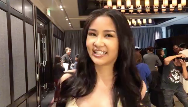 Tuy nhiên, cư dân mạng Việt bất ngờ vào fanpage chính thức của cuộc thi Miss Intercontinental 2018 để "kể xấu" Lê Âu Ngân Anh.