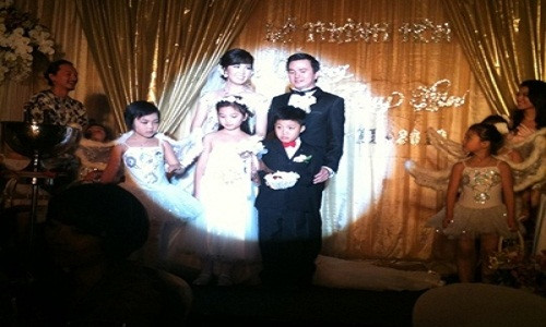 Thụy Vân thoải mái chia sẻ hình ảnh của con trai với công chúng.