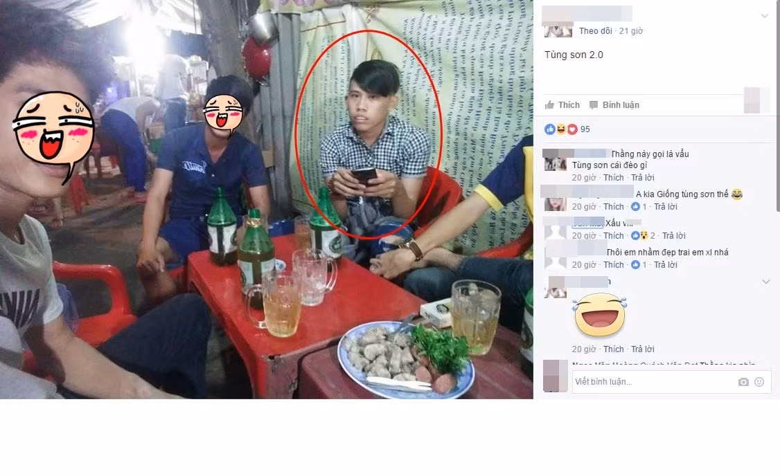 Nếu như Thánh Sò có những hành động và cử chỉ giống với thảm họa mạng Tùng Sơn thì mới đây cư dân mạng tỏ ra rất sốc khi phát hiện hình ảnh một anh chàng gọi là bản sao về mặt hình thể của “công chúa thủy tề”.