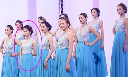 An Nguy từng gây chú ý ngay từ những tập đầu với dáng đứng khác biệt hoàn toàn so với các thí sinh còn lại.