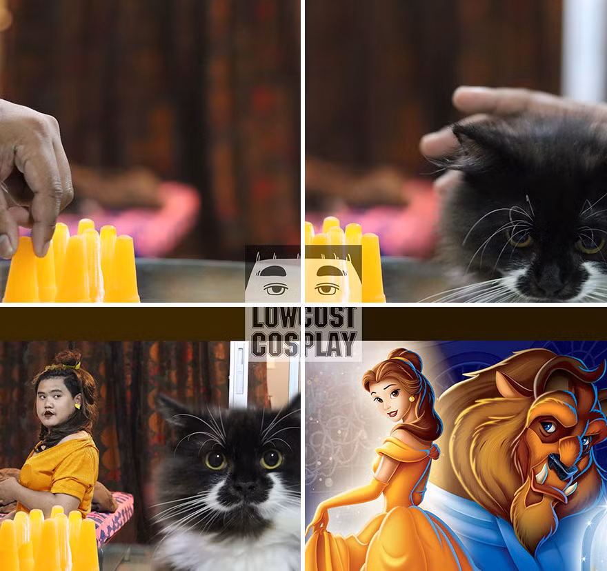 Mới đây, anh chàng người Thái này cho đăng tải bộ ảnh dạy cách hóa trang cosplay siêu rẻ đã thu hút được rất nhiều chú ý từ cư dân mạng.