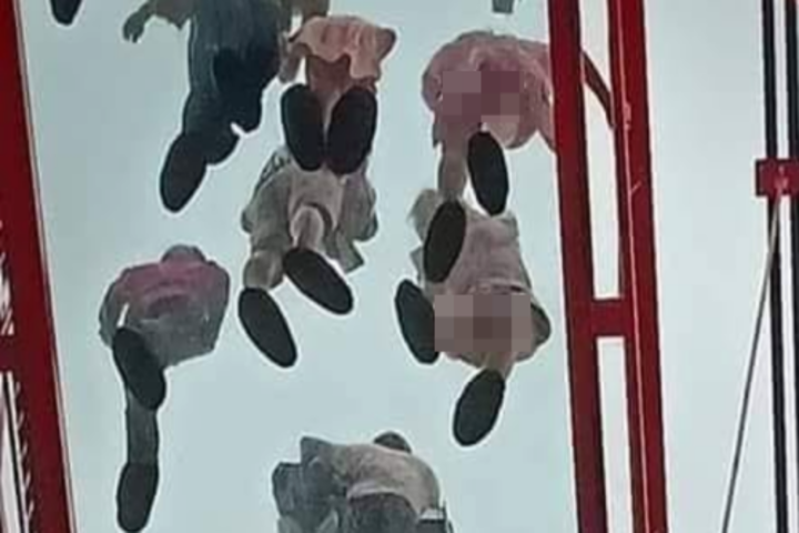 Nickname T.S bình luận: "Không hiểu bạn đã nghĩ gì khi bấm nút chụp những hình ảnh này. Nó thực sự vô duyên và thiếu tôn trọng những người đang tham quan tại đây".