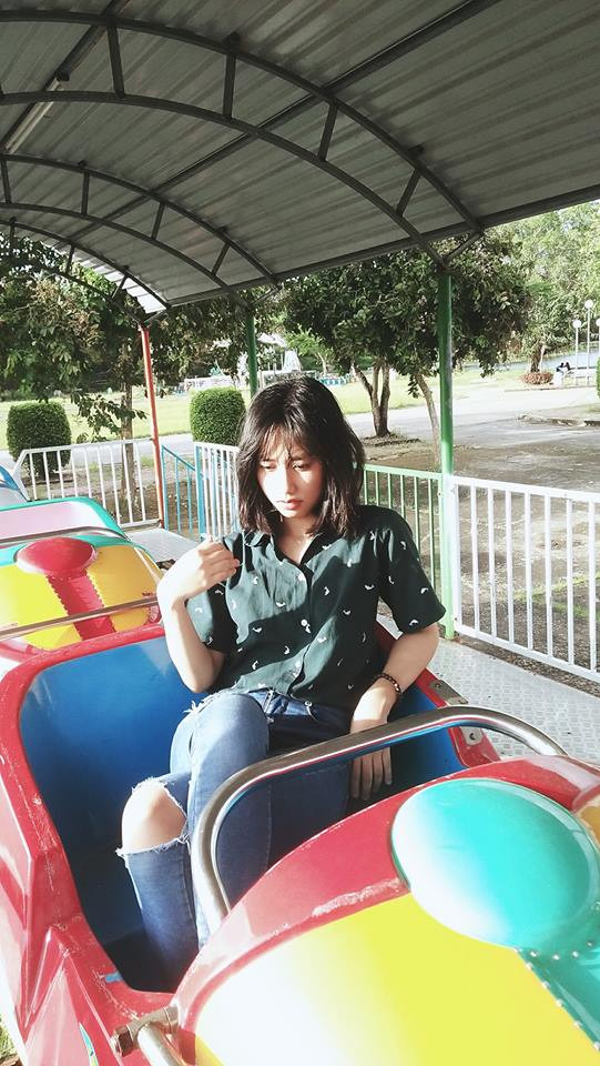 Huỳnh Như sở hữu khuôn mặt khá baby khiến nhiều người phải liêu xiêu.