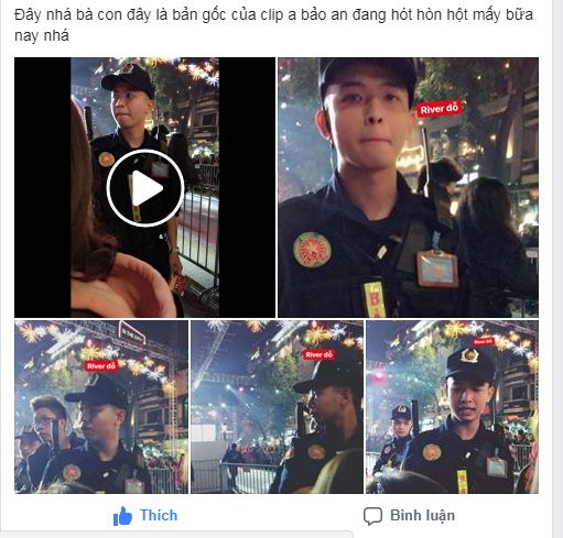 Từ ngày mạng xã hội phát triển, smart phone cũng phổ biến thì việc tìm ra danh tính của các nhân vật trở thành việc khá đơn giản. Cũng vì vậy, không hiếm những bạn trẻ bỗng dưng nổi như cồn chỉ vì lọt vào khung hình và được ráo riết truy tìm chỉ vì vẻ ngoài khá đẹp đơn cử như anh chàng bảo an đẹp trai.