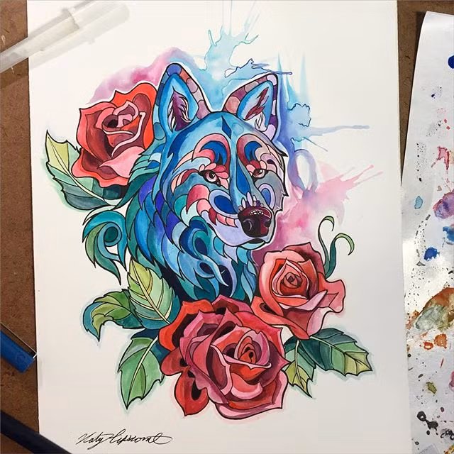 Nhờ tài năng của mình mà hiện tại, tài khoản Instagram - nơi cô đăng những bức tranh của mình có gần 140.000 người theo dõi.