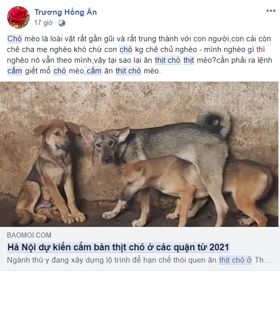 Theo thống kê, hiện nay, trên địa bàn Hà Nội có khoảng 493.000 con chó, mèo. Có trên 1.000 điểm kinh doanh chó, mèo thương phẩm, giết mổ chó, mèo, 15 cơ sở kinh doanh chó, mèo cảnh. Từ đầu năm đến nay, đã có 3 trường hợp tử vong vì bệnh dại tại các huyện Phúc Thọ, Phú Xuyên và Sóc Sơn và 2 mẫu bệnh phẩm có kết quả dương tính với bệnh dại tại quận Hoàng Mai và quận Bắc Từ Liêm.