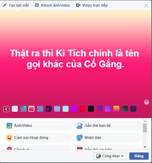 Chính vì vậy, mới đây trên mạng xã hội dân mạng đã sưu tầm rất nhiều những dòng trạng thái ấn tượng để các thành viên có thể học hỏi và biến tấu làm sao cho đúng với hiện trạng của mình.