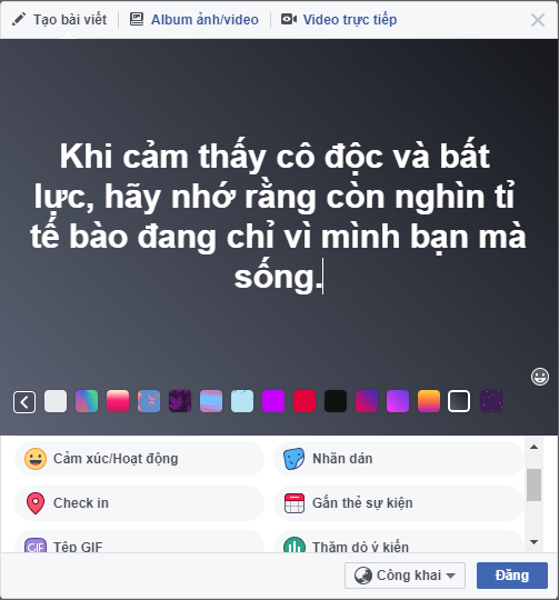 Một lời nhắc nhở bản thân vô cùng đáng yêu của một dân mạng độc thân.