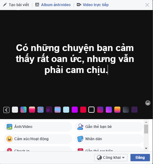 Ngay sau khi được đăng tải, những dòng trạng thái "mẫu" này nhanh chóng được dân mạng lưu lại và được treo lên trang cá nhân thu hút được rất nhiều bạn bè bình luận.