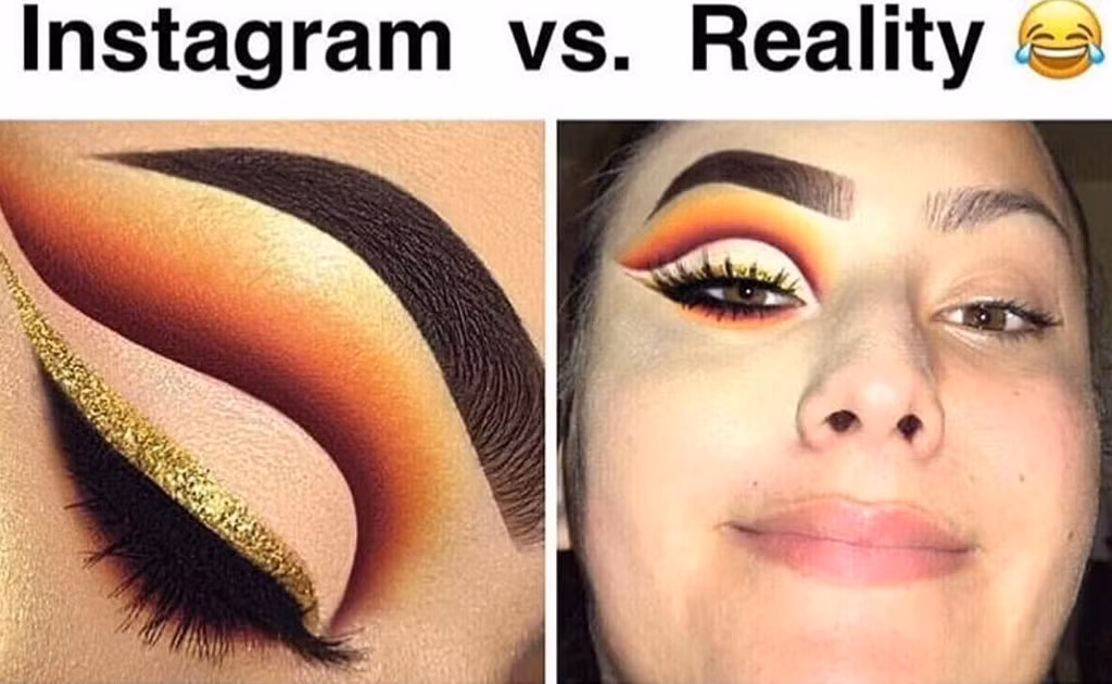 Các hình ảnh trên mạng xã hội đôi khi chỉ phản ánh một nửa sự thật và một nửa sự thật không phải là sự thật.