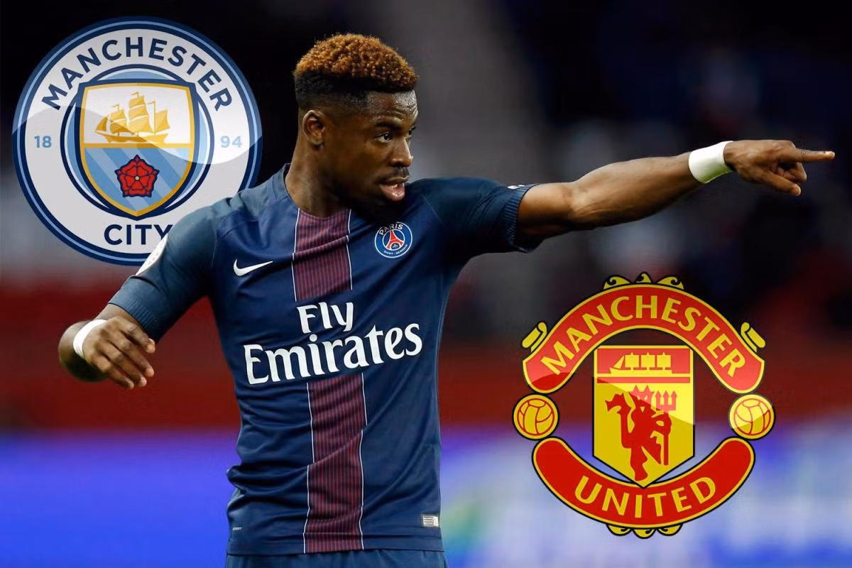 Serge Aurier tới Anh, không phải M.U và Chelsea: Theo chuyển nhượng cầu thủ từ tờ L'Equipe, Tottenham đã đạt được thỏa thuận chiêu mộ hậu vệ Serge Aurier của PSG với giá 25 triệu euro. Việc Tottenham hỏi mua Aurier cũng là điều dễ hiểu, họ đã mất Kyle Walker vào tay Man City trong khi đó Kieran Trippier dính chấn thương và có thể sẽ phải nghỉ thi đấu từ 4 đến 5 tuần. Ảnh: L'Equipe