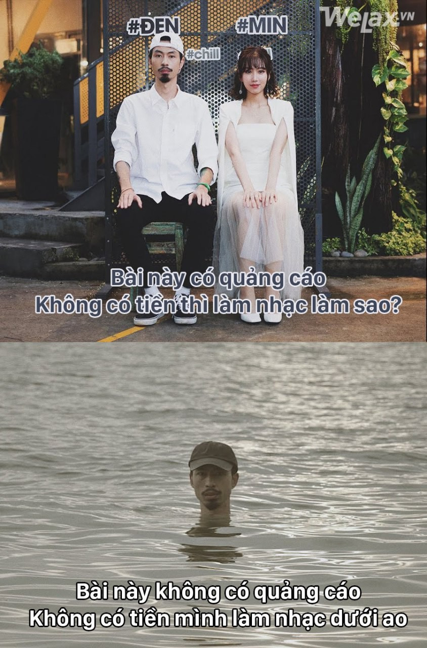  Đen Vâu là rapper thời gian qua liên tục ra những sản phẩm mới khiến giới trẻ thích thú. Đặc biệt, nhiều người nhớ tới câu nói trở nên thương hiệu của anh chàng này đó là: "không có tiền thì làm nhạc làm sao".