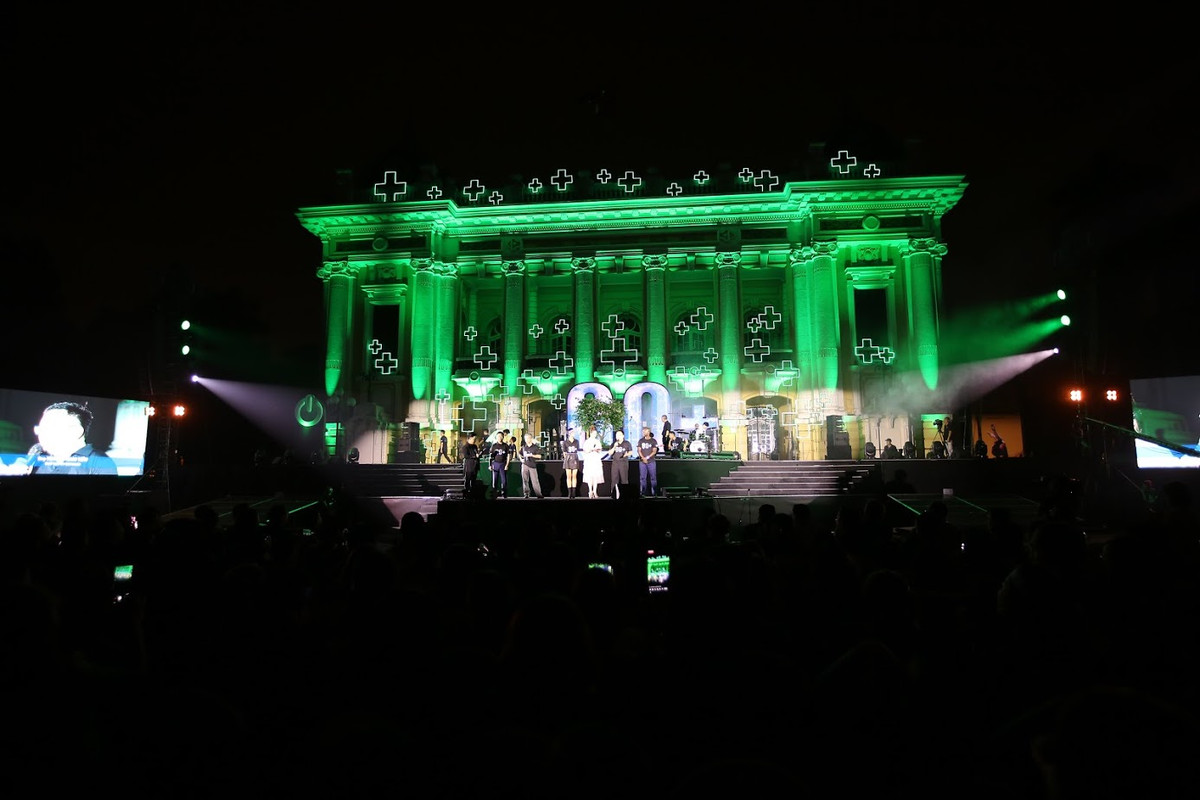 Chương trình âm nhạc đồng hành Lễ Tắt đèn hưởng ứng Giờ Trái Đất 2019.