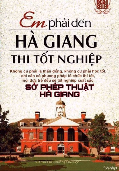 Cách làm việc của "Sở phép thuật Hà Giang" giúp các thí sinh giảm bớt gánh nặng thi cử.