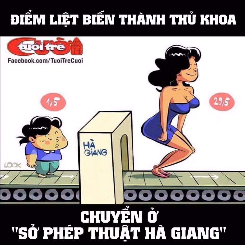 Nếu muốn tốt nghiệp THPT năm nay hãy đến sở phép thuật Hà Giang để cầu cứu.