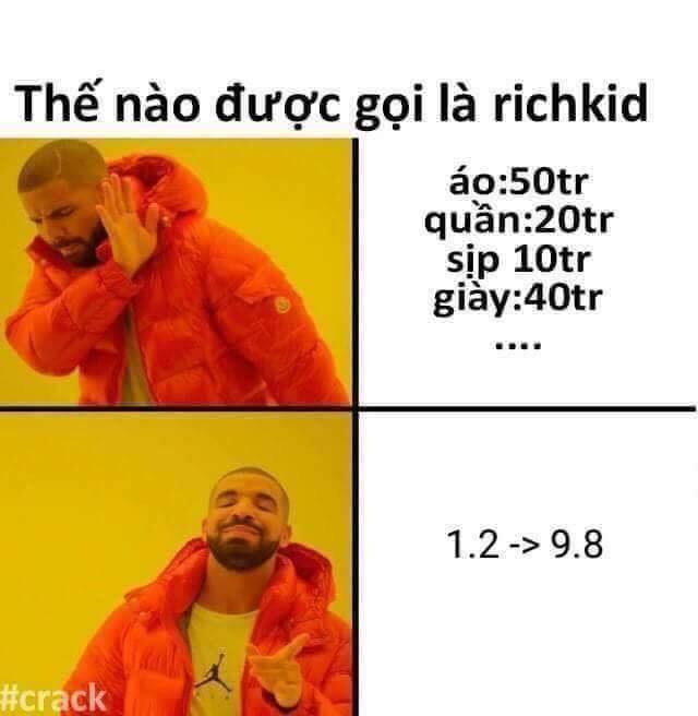 Nếu như Rich Kid khoe quần áo toàn con số chục triệu đồng đến cả trăm triệu, thì chẳng cần học cũng thừa đủ tiền để đi mua điểm thi THPT.