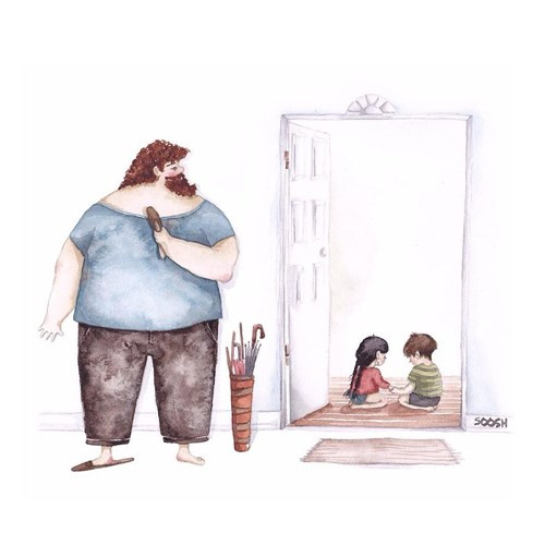 Soosh nói với The Huffington Post: "Tôi luôn muốn có một mối quan hệ dịu dàng và yêu thương với cha, nhưng ông ấy không biết làm thế nào để thể hiện tình yêu của mình nên thường xa cách và lạnh lùng."