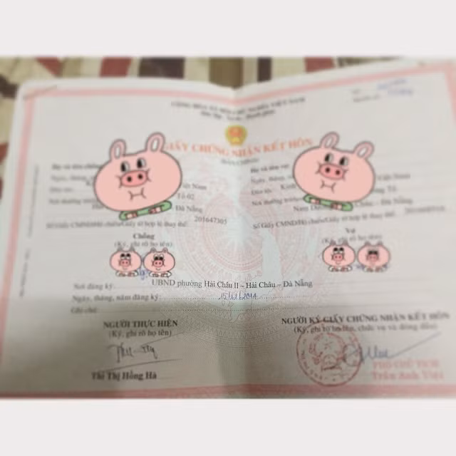 Mới đây, Thu Thảo đã chia sẻ bức ảnh chụp giấy đăng ký kết hôn của cặp đôi này. Theo dự kiến, đám cưới của Ngọc Thắng và Thu Thảo sẽ được diễn ra vào đầu năm 2016.