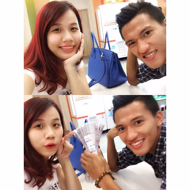 Cặp đôi Thắng - Thảo luôn nhí nhảnh đúng với lứa tuổi của mình.