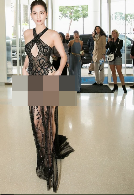 Cụ thể trên MXH Trung Quốc, các dân mạng cũng tỏ ra bức xúc: "LHP Cannes là một sự kiện lớn, đòi hỏi người dự phải ăn mặc tinh tế và sang trọng hơn. Bộ cánh của đại diện Việt Nam thiên về hướng khoe da thịt phản cảm chứ chẳng còn lịch sự hay gợi cảm đơn thuần".