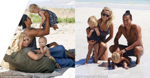 Những hình ảnh của gia đình trẻ đăng tải lên mạng Instagram khiến nhiều người phải ghen tị