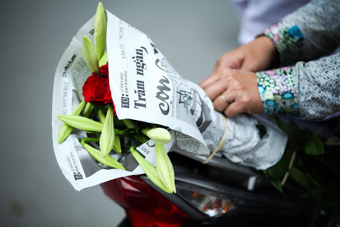 Hoa loa kèn chỉ nở một khoảng thời gian ngắn trong năm nên được người dân Thủ đô rất đón chờ vào mỗi độ chớm hè.